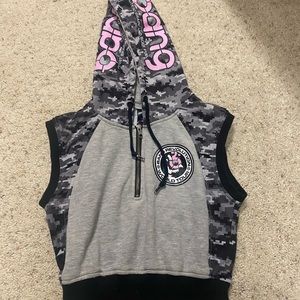 Bang energy crop hoodie